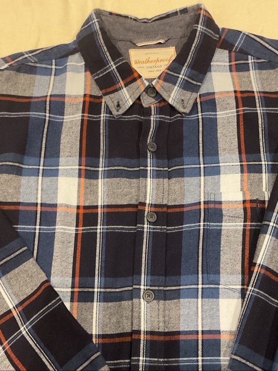 Weatherproof Other - Weatherproof Flannel Button-Up Shirt